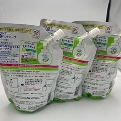 「キレイキレイ 薬用泡ハンドソープ マスカットの香り 大型つめかえ用（450ml）」のパウチタイプです。の画像
