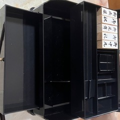 和風蒔絵 化粧箱、昭和レトロ 小物入れの画像