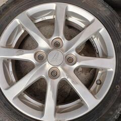 155/65R14　アルミ　タイヤ4本セット　No.247　14インチ　タントの画像