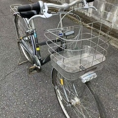 27インチ、5段変速、オートライト付き自転車です。&&&&の画像