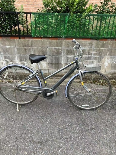 27インチ、5段変速、オートライト付き自転車です。&&&&