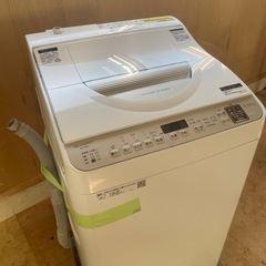 071102シャープ5.5kg洗濯機乾燥機能3.5kg2022年製