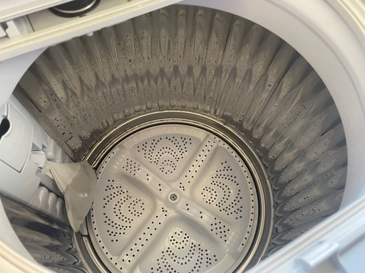 071102シャープ5.5kg洗濯機乾燥機能3.5kg2022年製