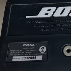 BOSE MODEL 101MM　スピーカーペアの画像