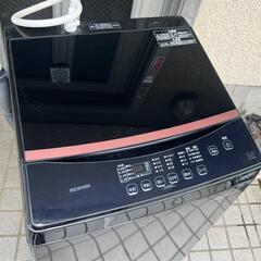 2021年製 アイリスオーヤマ 6kg 全自動洗濯機 IAW-T603BL 宮前区 の画像