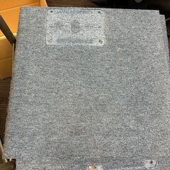 ① 汚れあり はぎれ含み タイルカーペット ブルー系 50㎝×50㎝ 約50枚の画像
