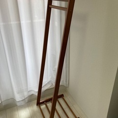 木製L型ハンガー