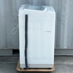 B199J◇ニトリ◇洗濯機◇6.0kg◇2023年製◇静かに閉まる蓋◇ガラス扉②の画像