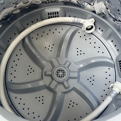 B199J◇ニトリ◇洗濯機◇6.0kg◇2023年製◇静かに閉まる蓋◇ガラス扉②の画像