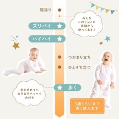 未使用・赤ちゃん 膝当てサポーター 滑り止めの画像