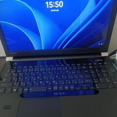 東芝　高性能7世代Core i7搭載 高速大容量SSD240G　メモリ8G　薄型スリム　Webカメラ内蔵　 テンキー　大画面15.6インチHDMI出力 USB3.0 Wifi対応の画像