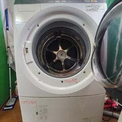 ドラム式　洗濯機の画像