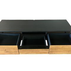 大川家具　テレビ台　収納付きの画像