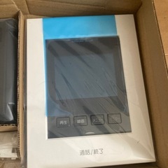 新品　アイホン　テレビドアホンセット　（録画機能付）js-12e インターホン の画像