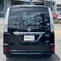 【自社ローン】★保証人なし★全国対応★セレナ　ﾗｲﾀﾞｰﾌﾞﾗｯｸﾗｲﾝSﾊｲﾌﾞﾘｯﾄﾞ★ブラック★ナビ付き★純正アルミ★Bカメラ★ETC★車検R8/2の画像