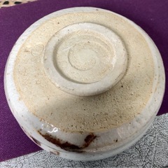 配送可能　抹茶碗　一泉　陶印あり　茶道具　茶碗　古道具　アンティーク　骨董　陶器　古玩　古董　在銘　 茶器の画像