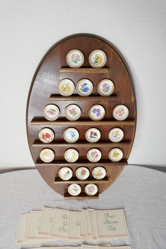 Franklin Mint ROYAL CUTCH オランダの花ミニチュアプレート