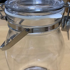 無印良品取っ手付き果実酒用ビン梅酒梅シロップ2Lの画像