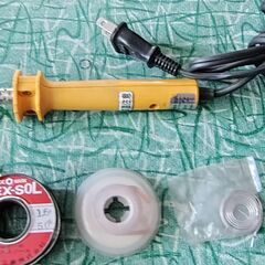 （J-900)　はんだごて・はんだ剤（中古）*引取り限定(加古川市　鶴林寺前）の画像
