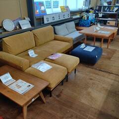 【愛品倶楽部柏店】unico ウニコ ローテーブル ADDAYの画像