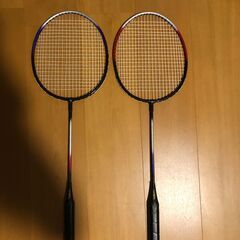 2つ一セット GOSEN バドミントン ラケット 