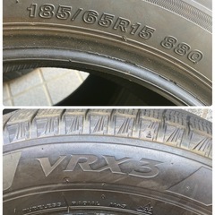 ブリヂストン ブリザック VRX3 185/65R15 2021年製 2本の画像