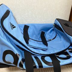 【中古雑貨】生活雑貨　アディダス　ボストンバック型キャリーバックの画像