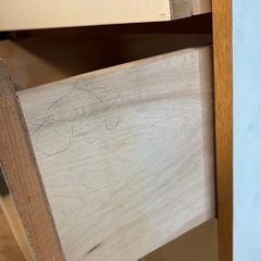 日光産業 チェスト 6段 レトロ ネコ印 ベビー タンスの画像