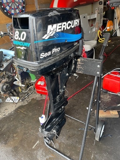 マーキュリー　シープロ8馬力　船外機