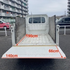 AT 2WD 電動昇降付きハイゼットトラックを売り出しの画像