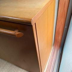 大容量⭐︎木製収納家具②収納棚の画像