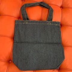 美原店 未使用 IBIZA イビザ デニム トートバッグ　ロゴ入り の画像