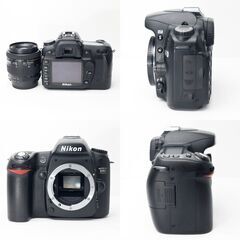 【全国送料無料】 Nikon D80✨ショット数わずか！ カメラバッグ付き レンズセット ズームセット✨ 届いたらすぐに使えます✨ ニコンの画像