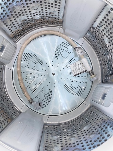 送料・設置込み可　洗濯機　8kg HITACHI 2021年【分解クリーニング済み】