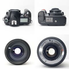 【全国送料無料】 Nikon D80✨ショット数わずか！ カメラバッグ付き 超望遠 レンズセット ズームセット✨ 届いたらすぐに使えます✨ ニコンの画像