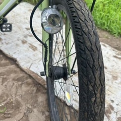 🚲【中古自転車】GERALDIE 6段変速付き 24インチ／前カゴ・泥除け付き（基本引き取り／配送応相談）の画像