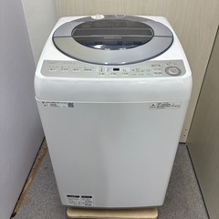 ⭐️SHARP⭐️ 全自動洗濯機 2018年 8.0kg 美品 大阪市近郊配送無料の画像