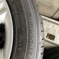 210クラウンアスリート純正ホイールタイヤの画像