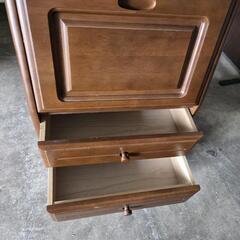 【配送無料】オシャレ✨キャビネット　7833の画像