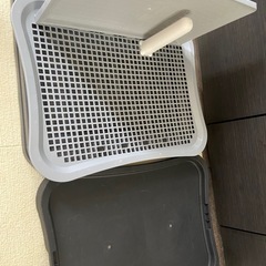 ペット　トイレトレー　2つ　セットの画像