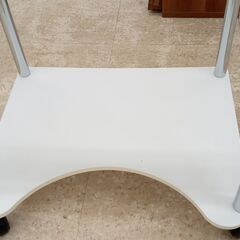★リユースのサカイ高崎店★TJ12228  PCデスク うす緑 H119×D48×W60 クリーニング済みの画像