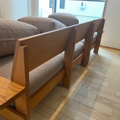 【新品】アレッダ3人がけソファの画像