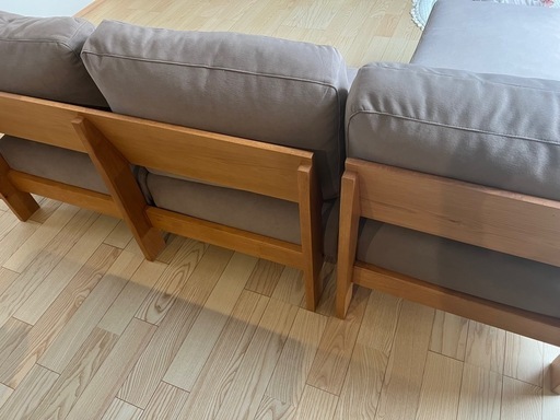 【美品】アレッダ3人がけソファ