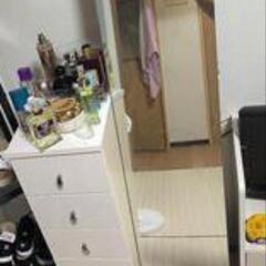 チェスト DRESSER NEW SN KT-807-2 キャスター付きドレッサー 鏡台 姿見 鏡 ニトリ

の画像