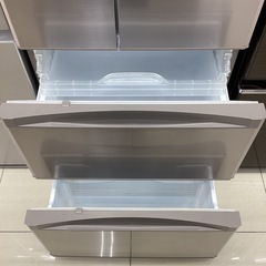 【6ヶ月保証】6ドア冷蔵庫 MITSUBISHI MR-JX52A-Nの画像