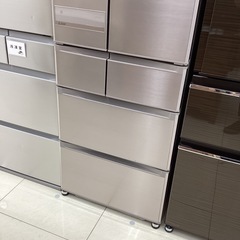 【6ヶ月保証】6ドア冷蔵庫 MITSUBISHI MR-JX52A-Nの画像