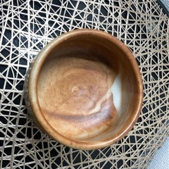 若尾昇苑 志野焼　赤絵抹茶碗　骨董　志野焼　美濃焼　茶器　煎茶器　煎茶碗　茶碗　小鉢　向付　湯呑　 茶道具 茶碗 抹茶碗 在銘　茶器の画像