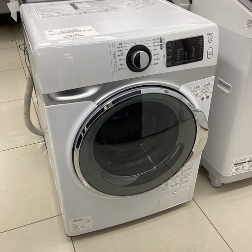 【6ヶ月保証】ドラム式洗濯機(乾燥機能無し) IRIS OHYAMA HD72J