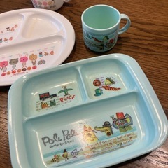 ベビー用　お皿&コップ　の画像