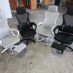 【配送無料】オフィスチェアー４脚セット　7747